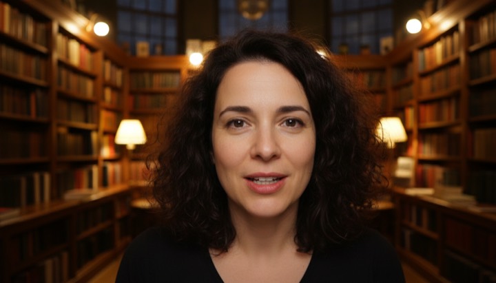 Author live on video